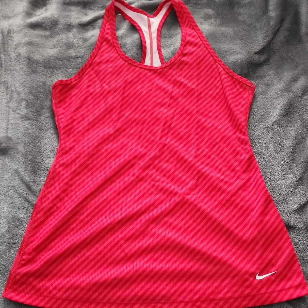 Nike Women's Red/pink Tank Top